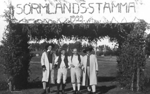 Midsommartinget 1922.  Foto Malmköpingsortens Hembygdsförening.